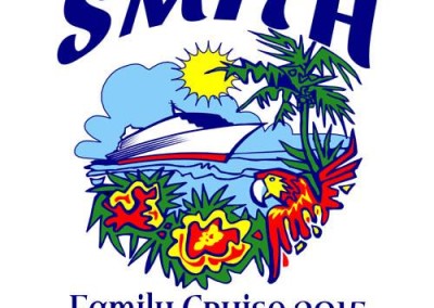 Smith Family Cruise T-shirt design