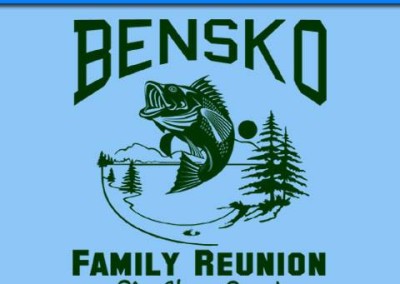 Bensko family reunion t-shirt