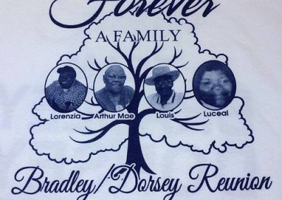 Bradley-Dorsey Family Reunion Tree Design