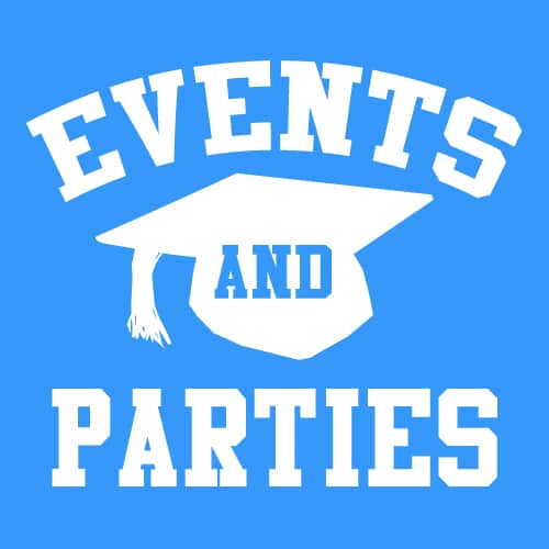 EVENTS, Birthdays, Weddings, Party's, Camps