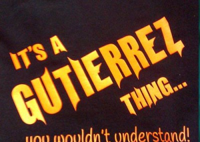 Guterrez Family Reunion T-shirt