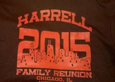 Harrell Family Reunion T-shirt Design