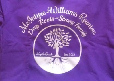 McIntyre-Williams Family Reunion,T-Shirt Design